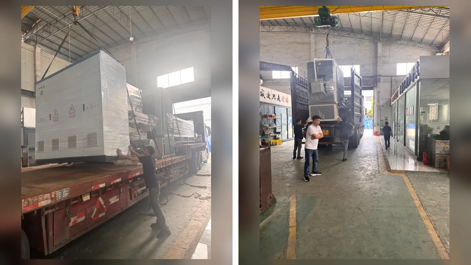 Inspección final en el taller de Foshan.