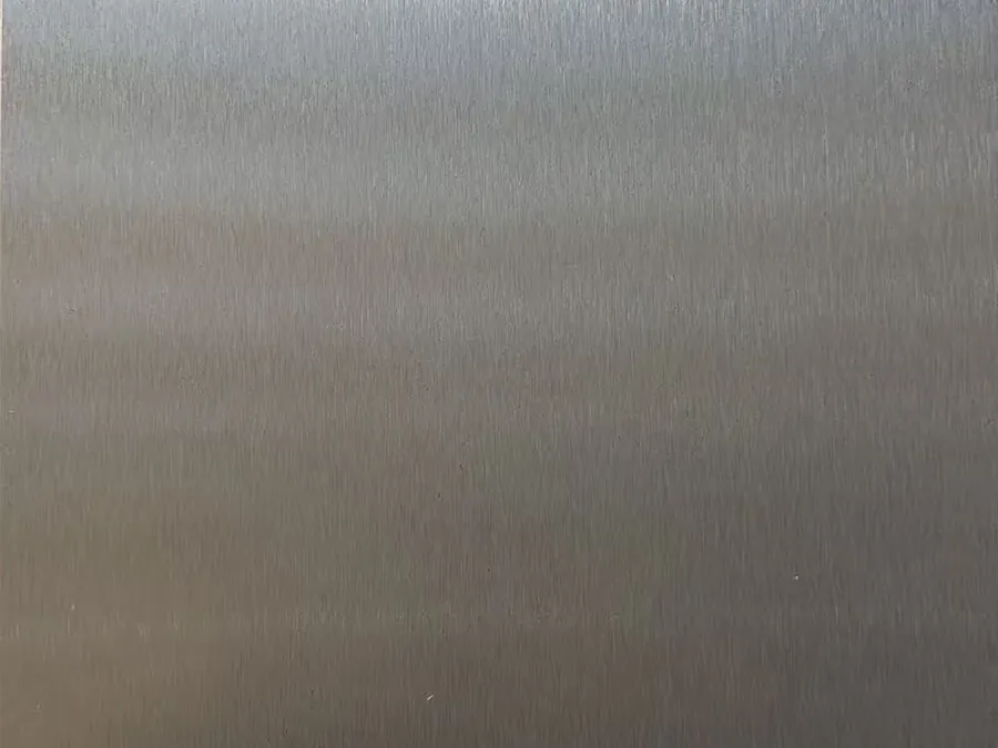 Acabado No.4 en chapa de aluminio pulida con la pulidora GLORY MACHINERY